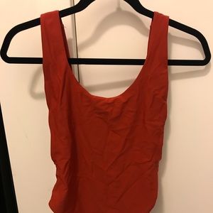 one piece low back bathing suit